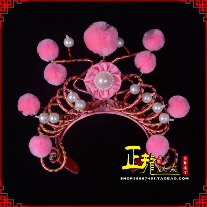 琼海穆桂英花木兰盔帽 女兵额子