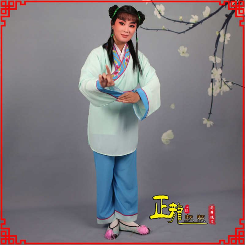 琼海歌仔戏童生小孩影视银心四九服 书童衣