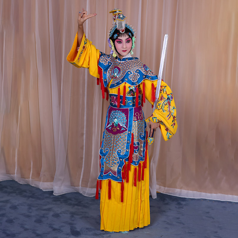 琼海霸王别姬虞姬服 软绉别姬服